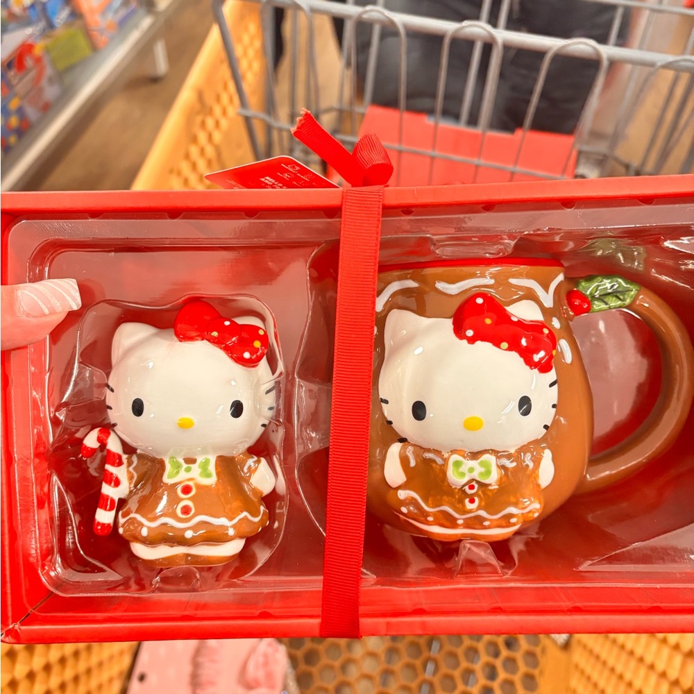 Hello kitty mug set